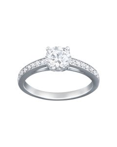 Silver diamond Ring