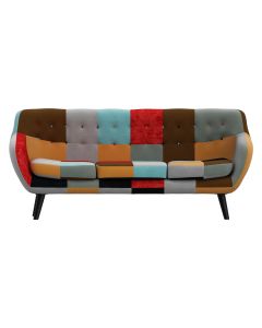 Stylish Multicoloured Fabric sofa